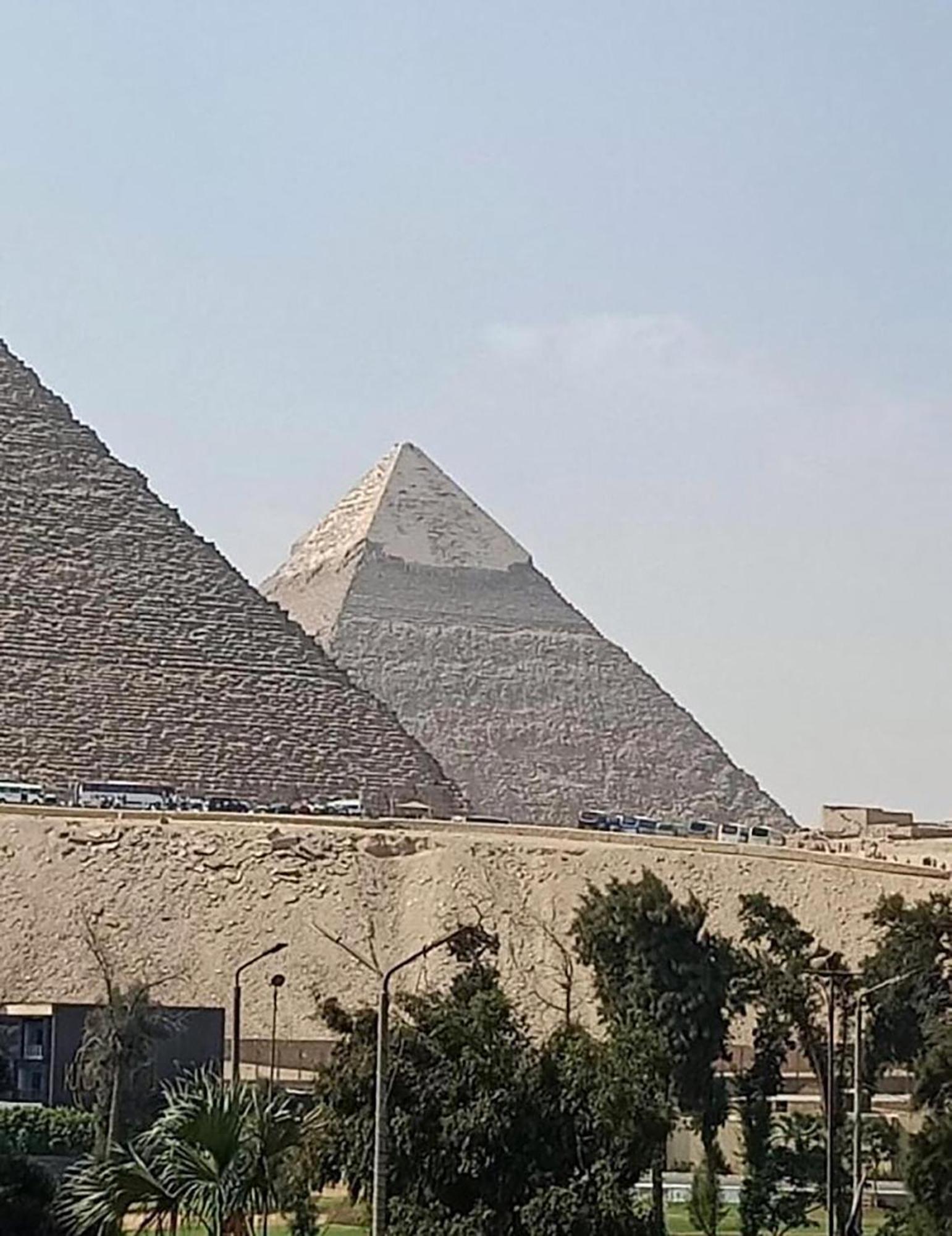 El Aida Pyramids View Hotel Kafret el-Gabal Exterior foto