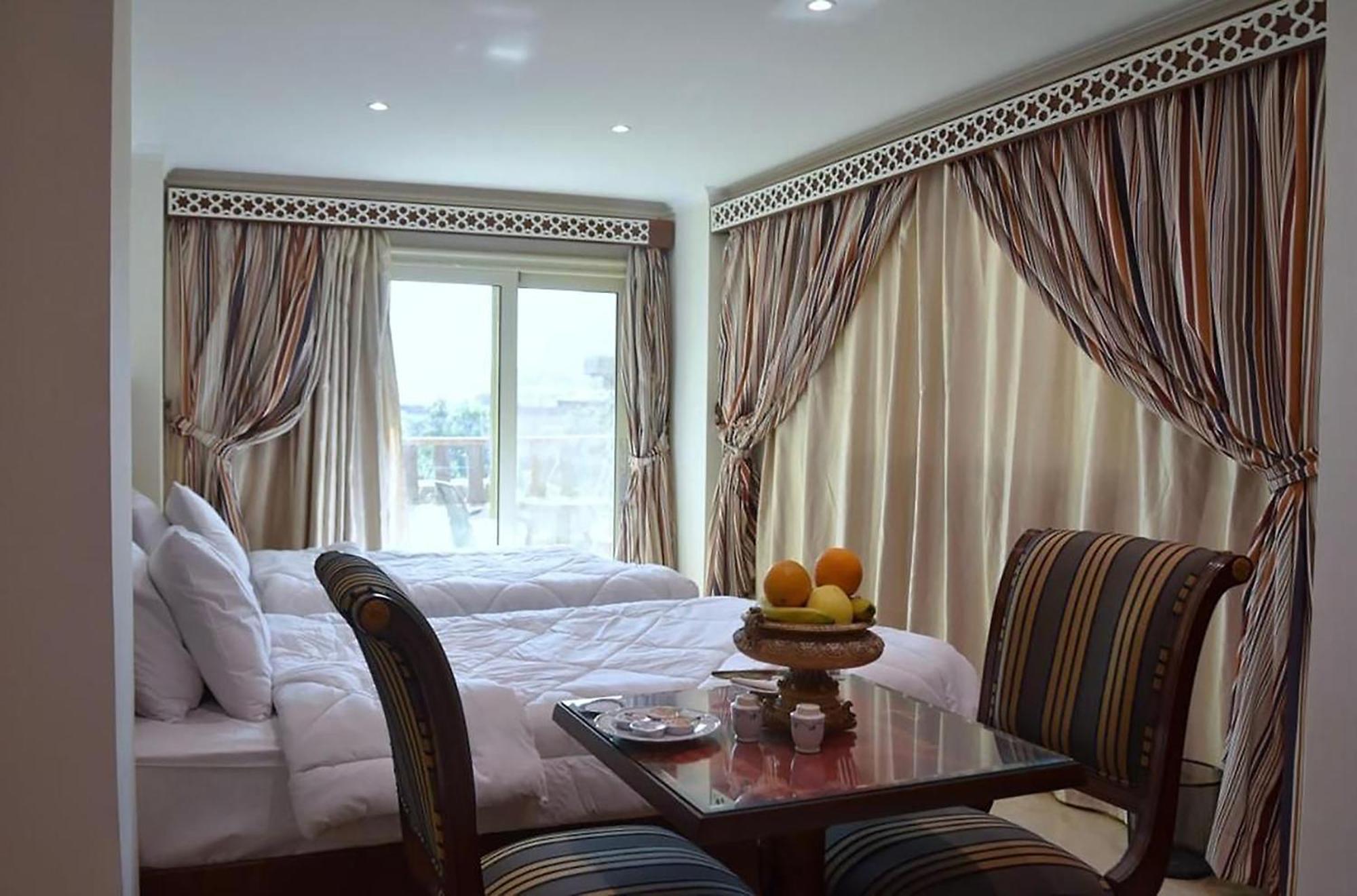 El Aida Pyramids View Hotel Kafret el-Gabal Exterior foto
