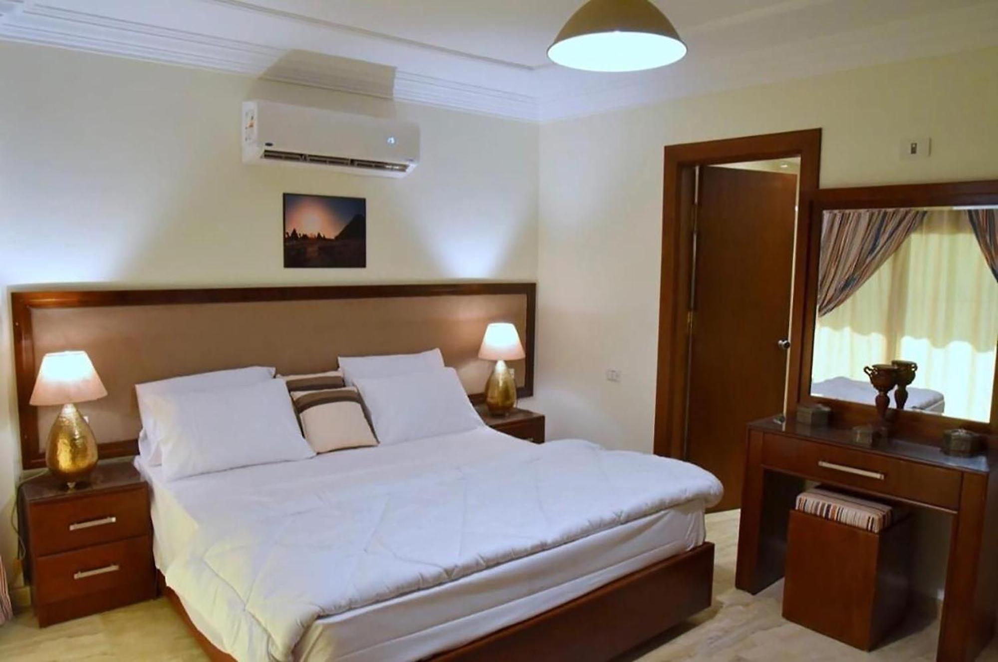 El Aida Pyramids View Hotel Kafret el-Gabal Exterior foto
