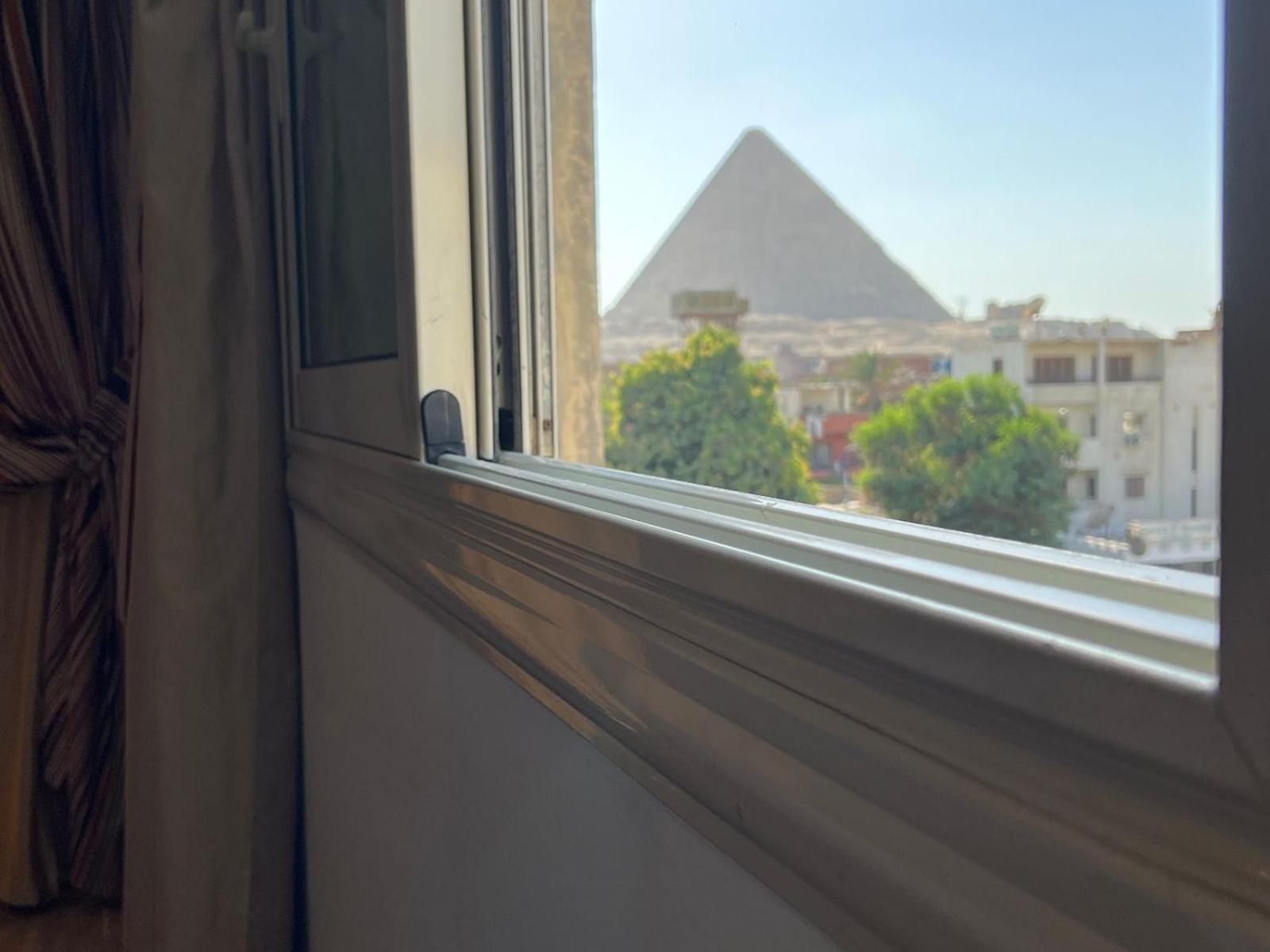 El Aida Pyramids View Hotel Kafret el-Gabal Exterior foto