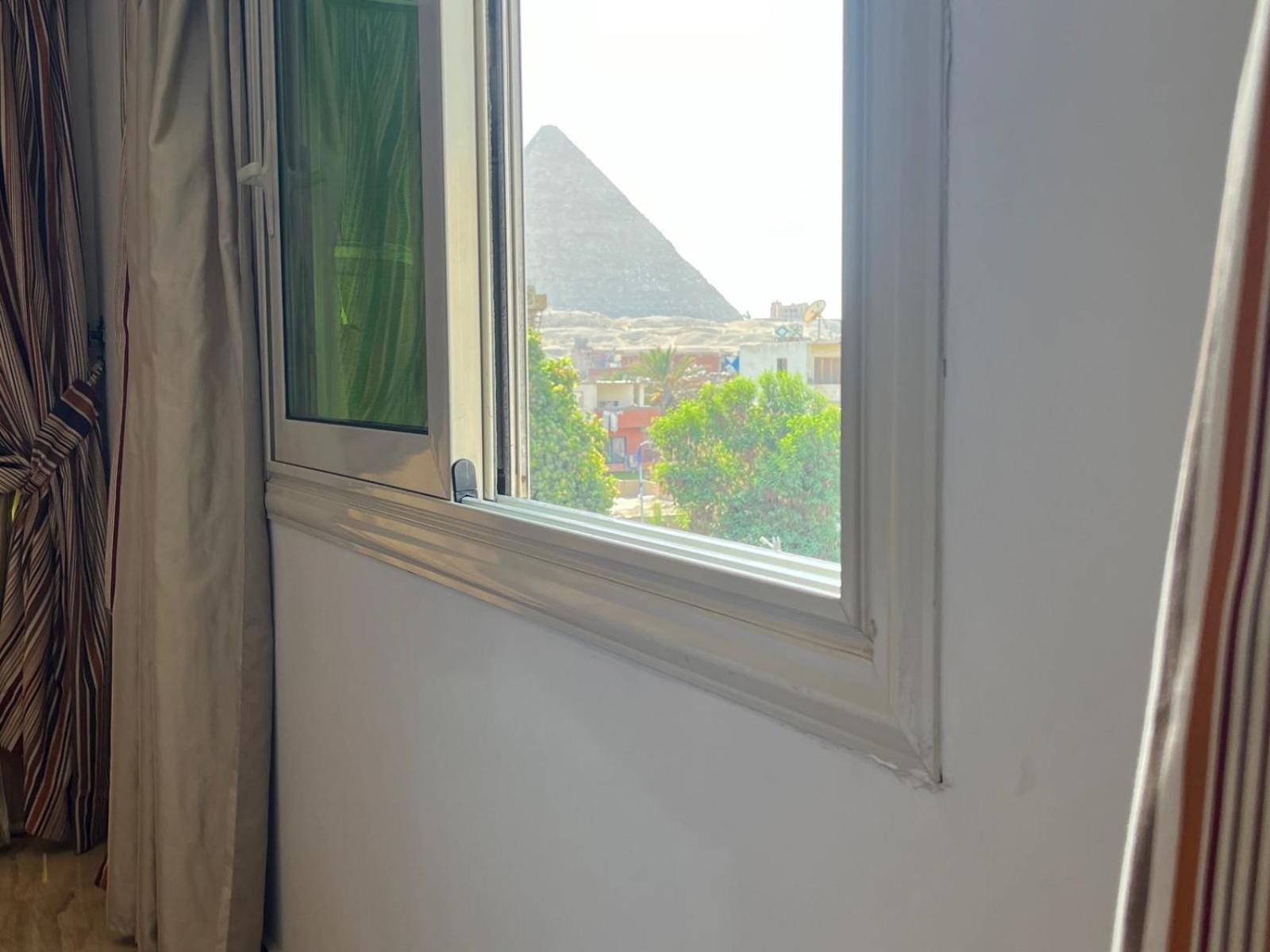 El Aida Pyramids View Hotel Kafret el-Gabal Exterior foto